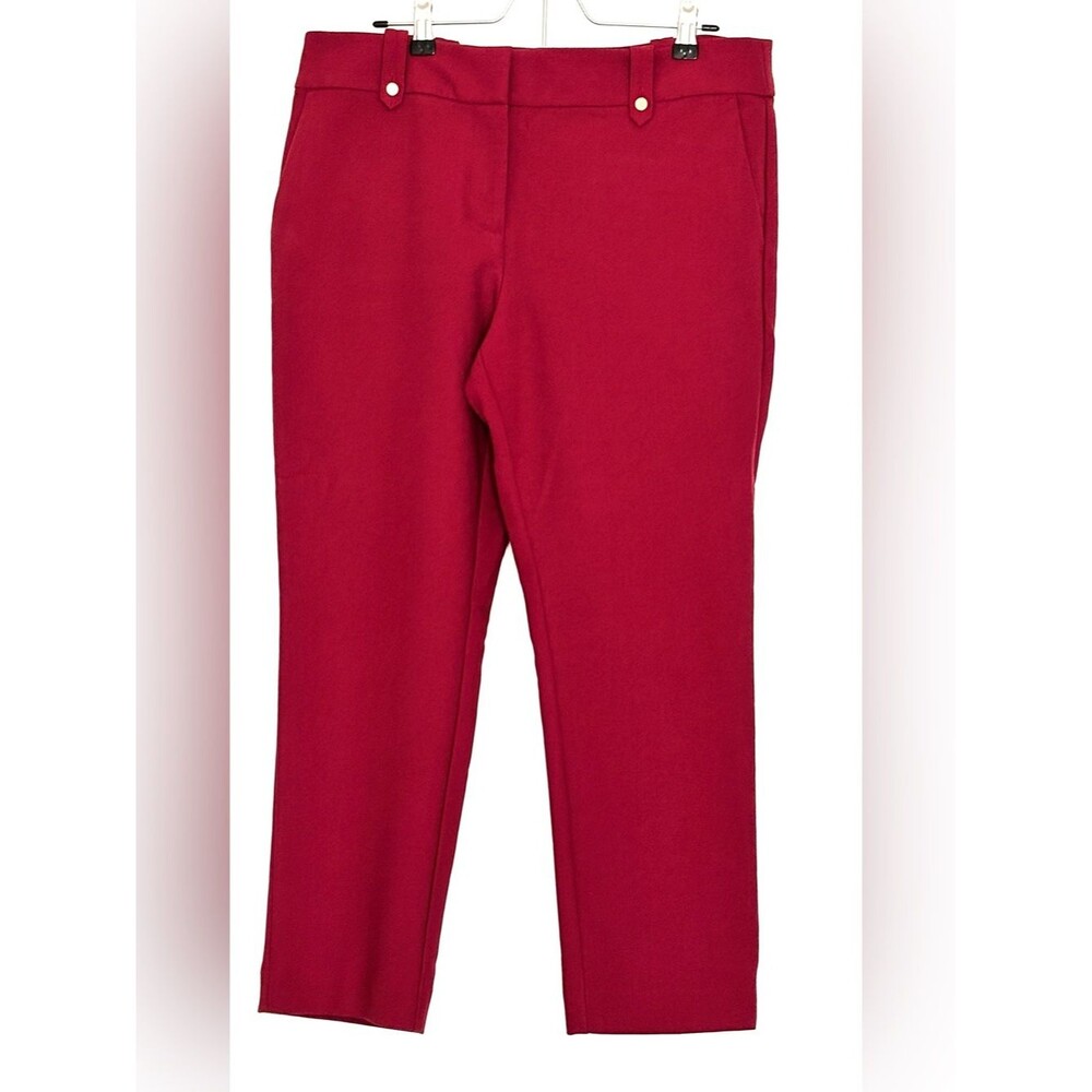 LOFT Slim Pants Red Size 10 Petite
